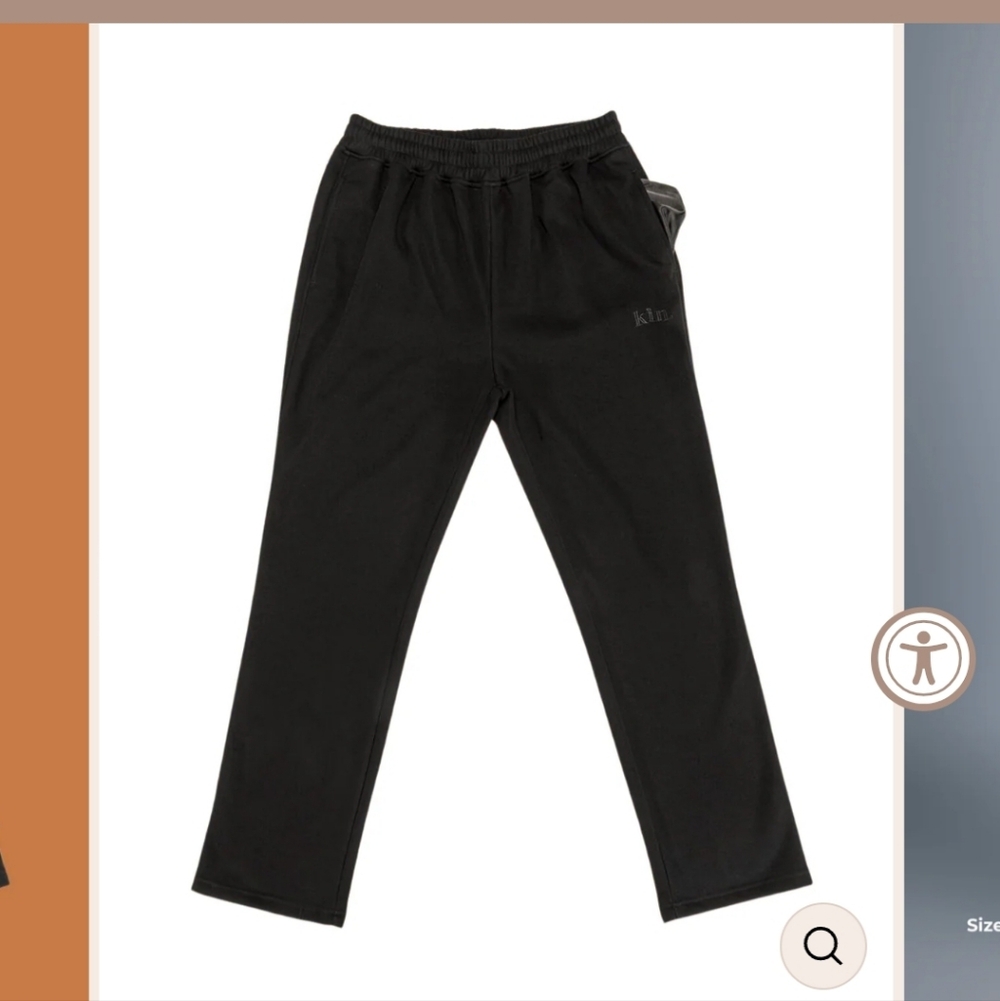 Kin Apparel Women's Black Jogger Pants Size L